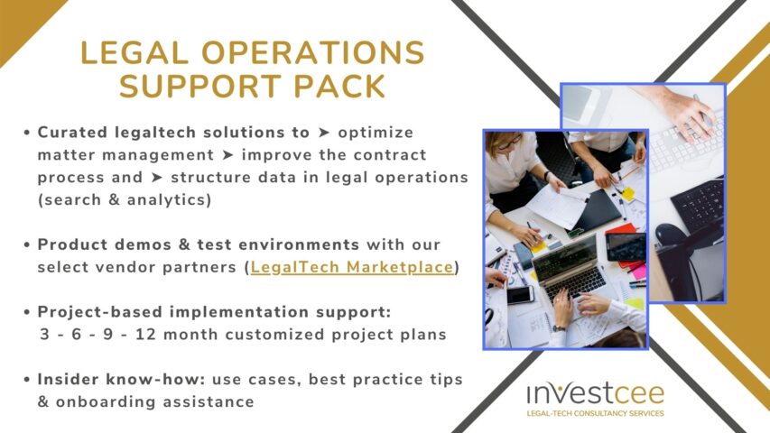 Legal Operations Resources - Support Pack